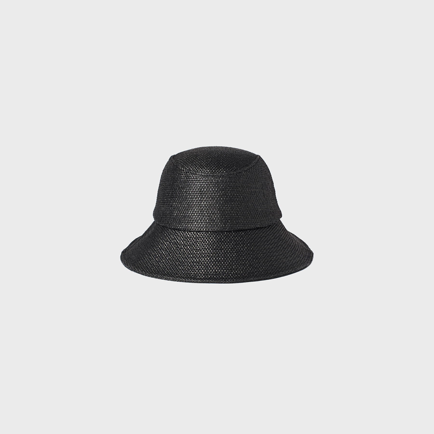 Jute hat (black)