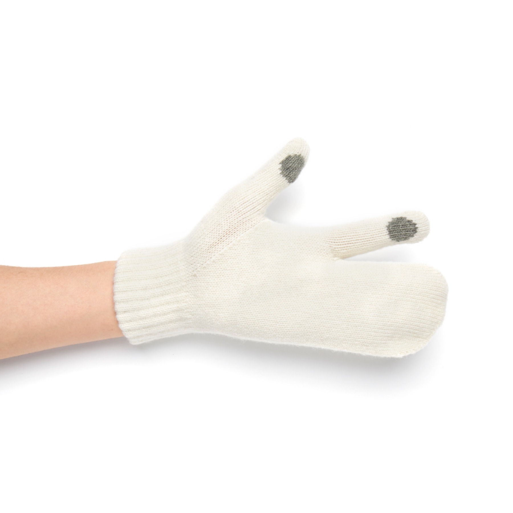 cactus gloves (white)